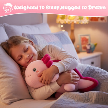 SQEQE axolotl plush toy displayed individually in a full catalog view