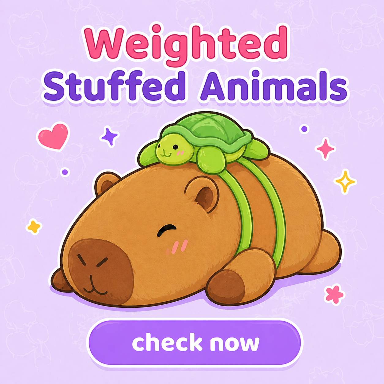 Weighted Stuffed Animal