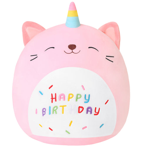 SQEQE Birthday Gifts Unicorn Cat Plush Stuffed Animal