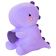 SQEQE dinosaur plush pillow isolated on a plain background in a three quarter view