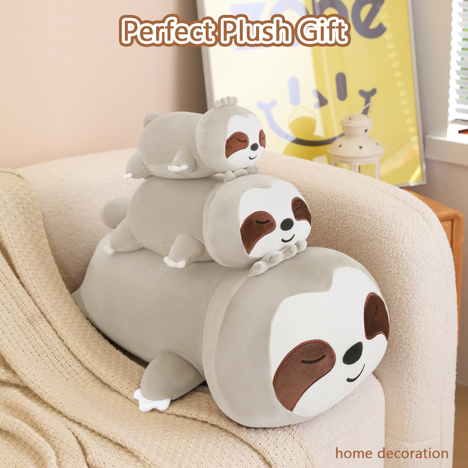 SQEQE Weighted Sloth Plush