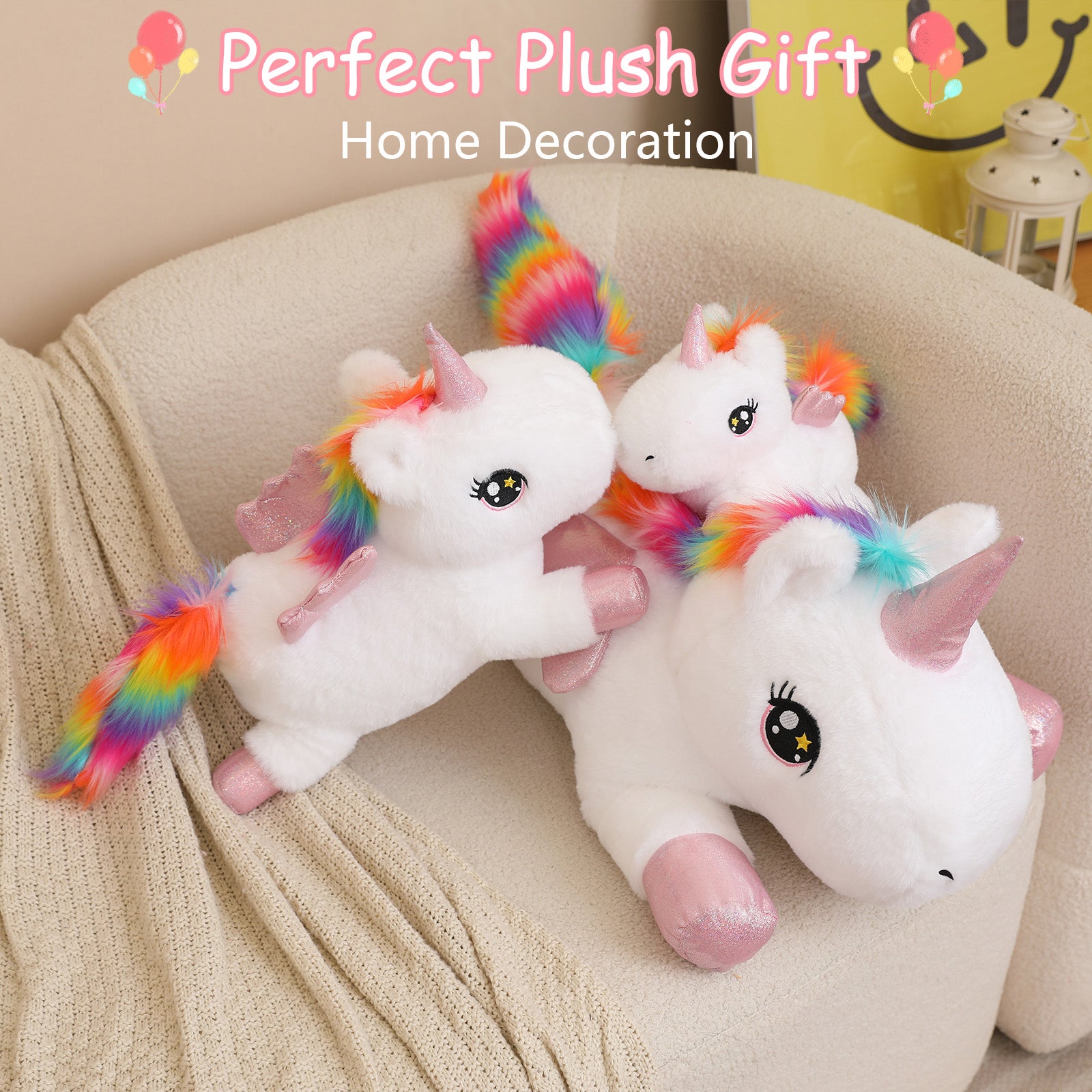 SQEQE Weighted Unicorn Plush