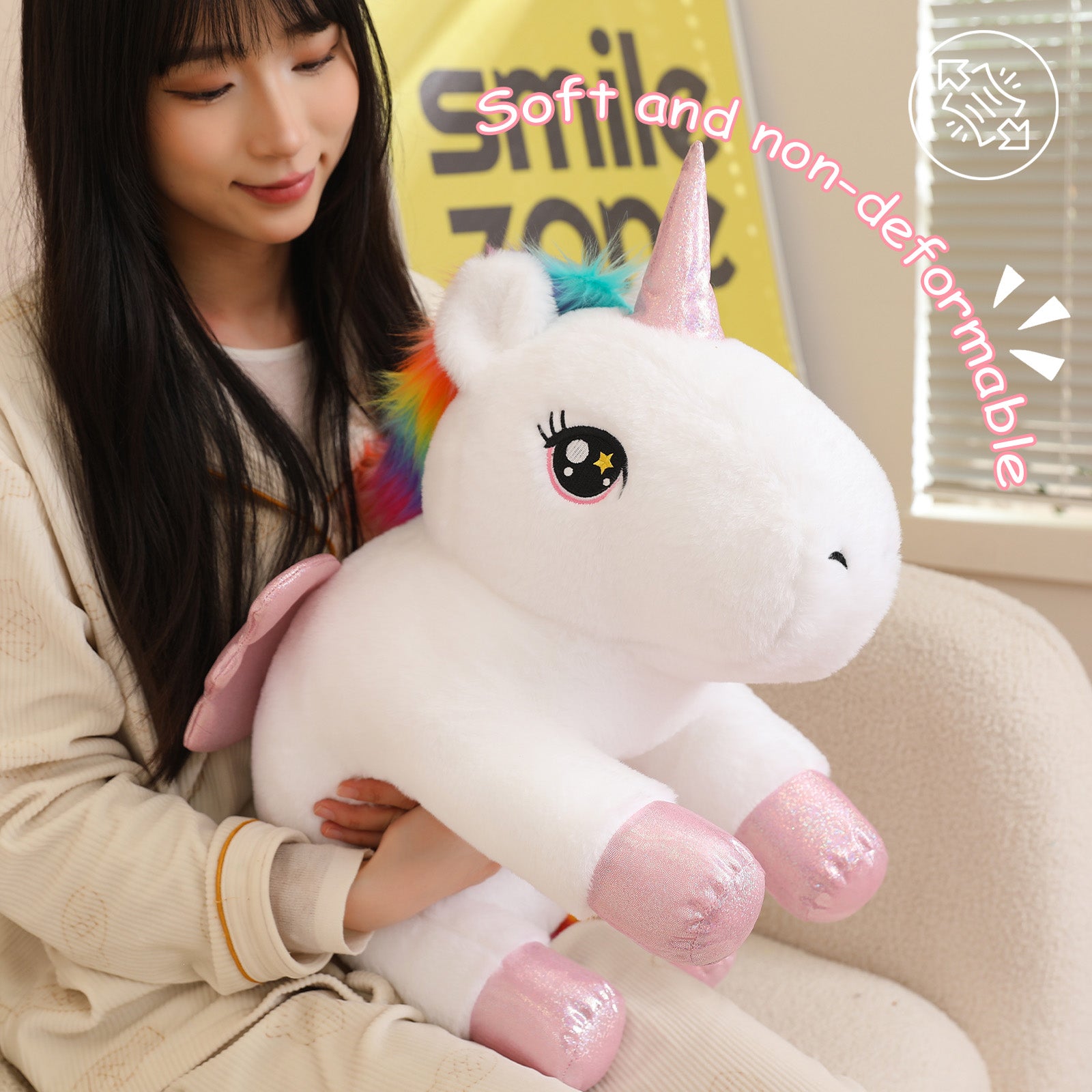SQEQE Weighted Unicorn Plush