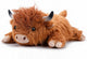 SQEQE Highland Cow Weighted Stuffed Animal — front view