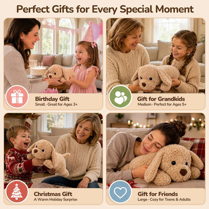 SQEQE Labrador Weighted Stuffed Animal — gift occasions