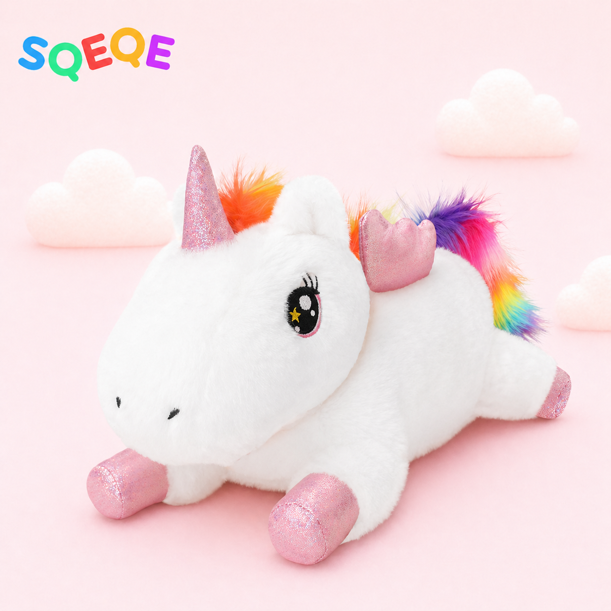 SQEQE Weighted Unicorn Plush