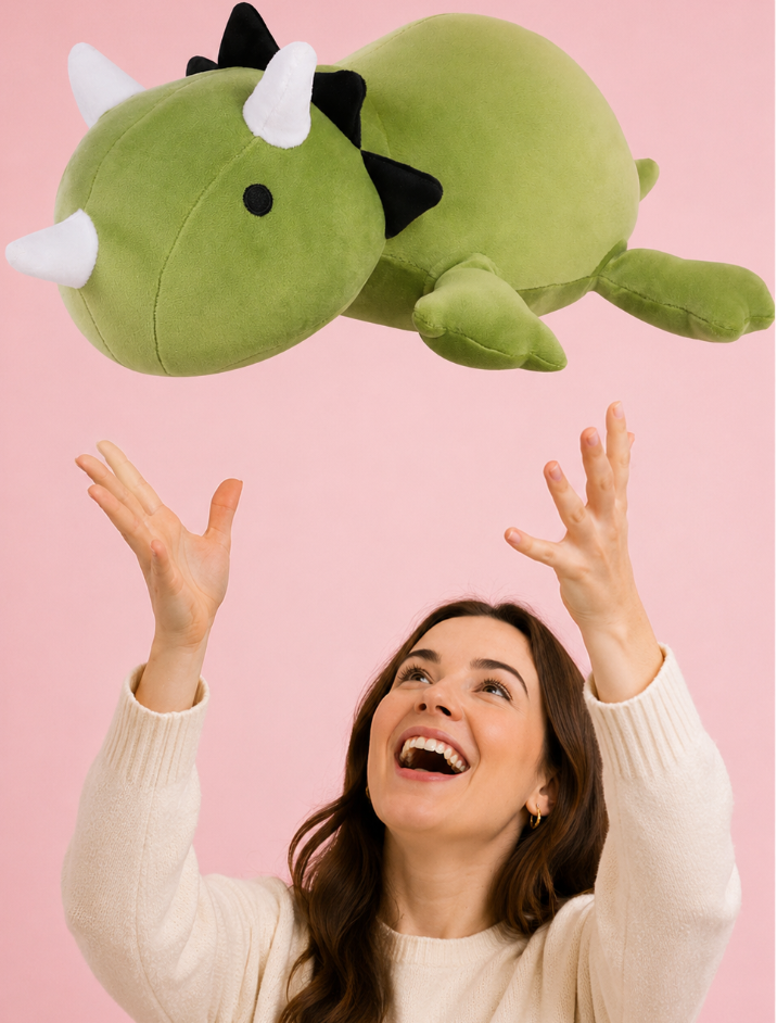 SQEQE Weighted Dinosaur Plush