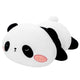 SQEQE weighted panda stuffed animal isolated on a plain background in a full product view