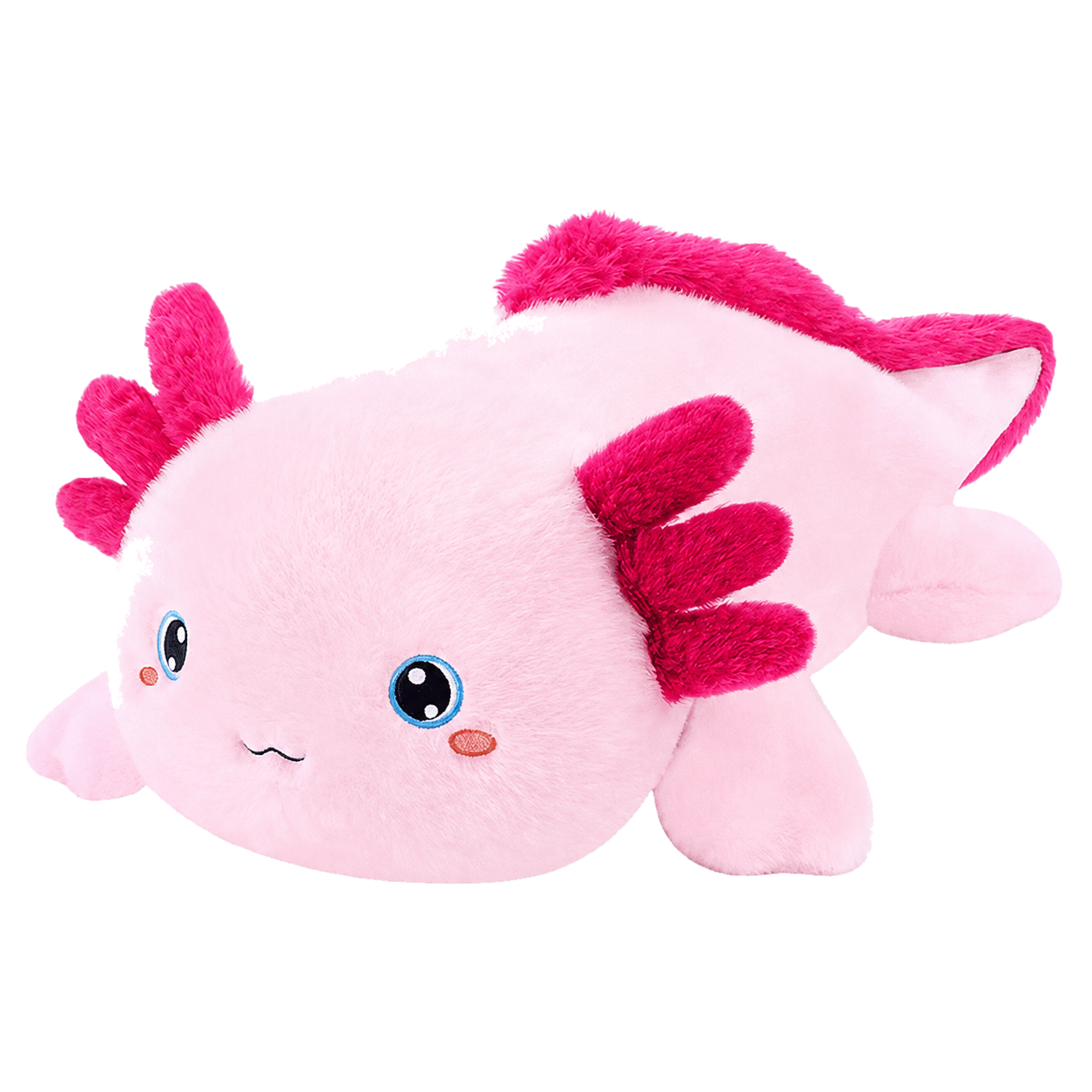 SQEQE Pink Axolotl Weighted Stuffed Animal, Soft Plush Toy