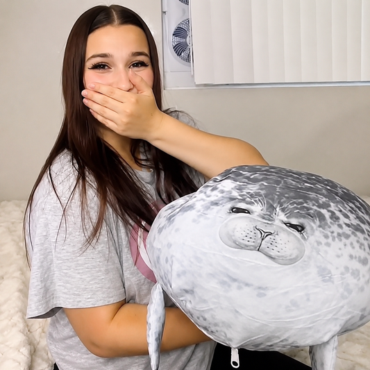 SQEQE Chubby Seal Pillow Plush 5 in 1